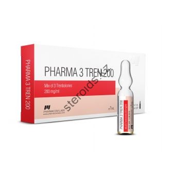 Три-тренболон Фармаком (PHARMA 3 TREN 200) 10 ампул по 1мл (1амп 200 мг) - Актау